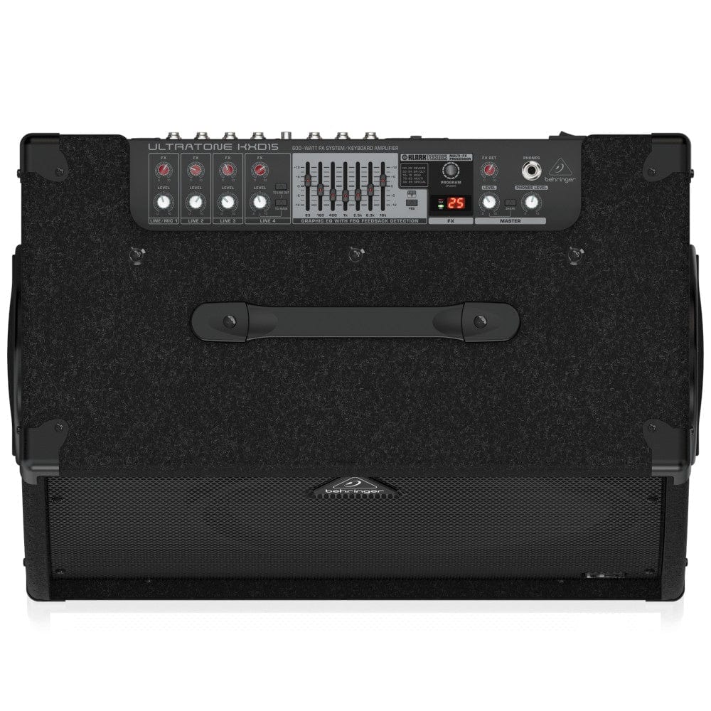 Behringer Ultratone KXD 15 Inch 600 Watt 4 Channel Keyboard Amplifier - Image 4