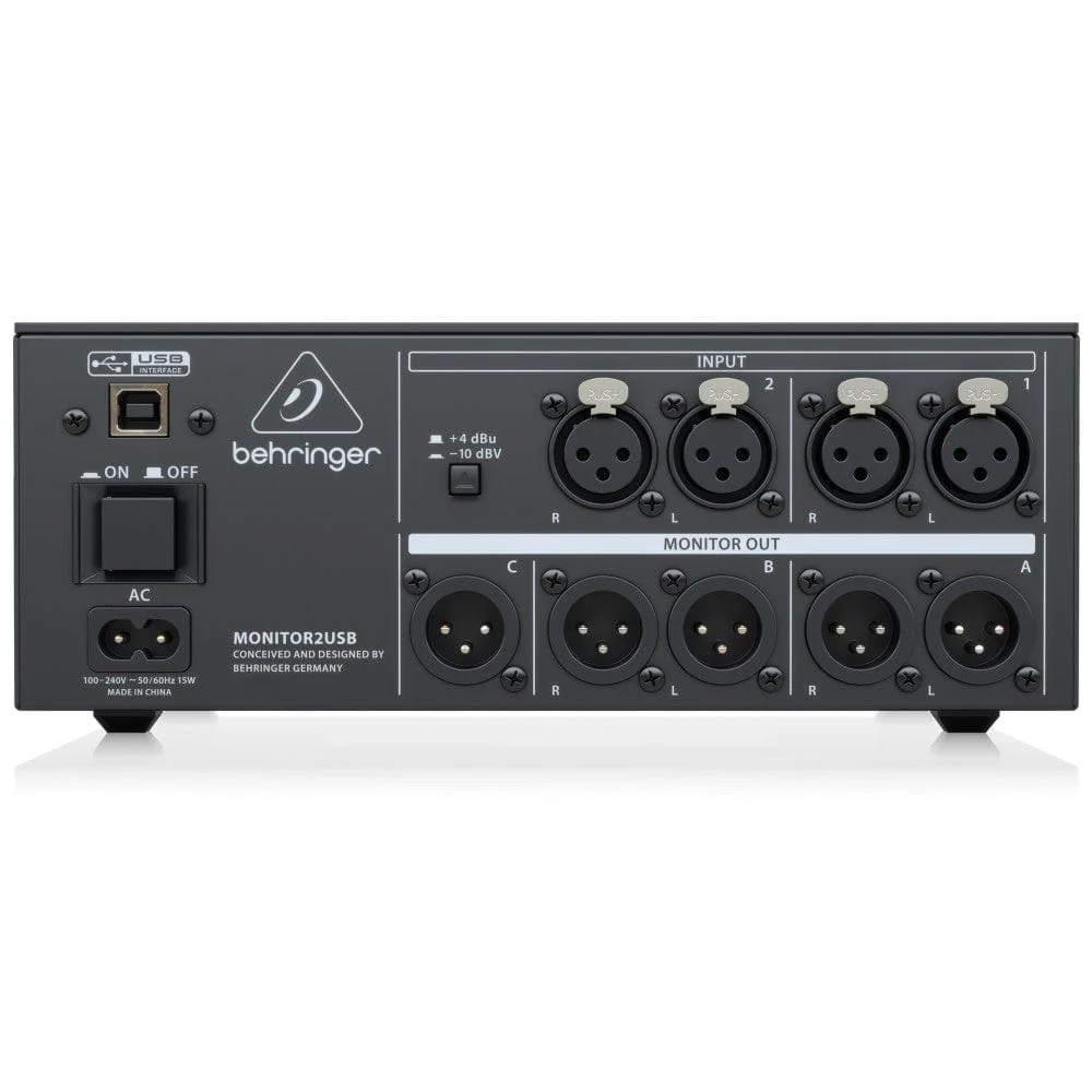Behringer Monitor2USB Headphones Amplifier - Image 4