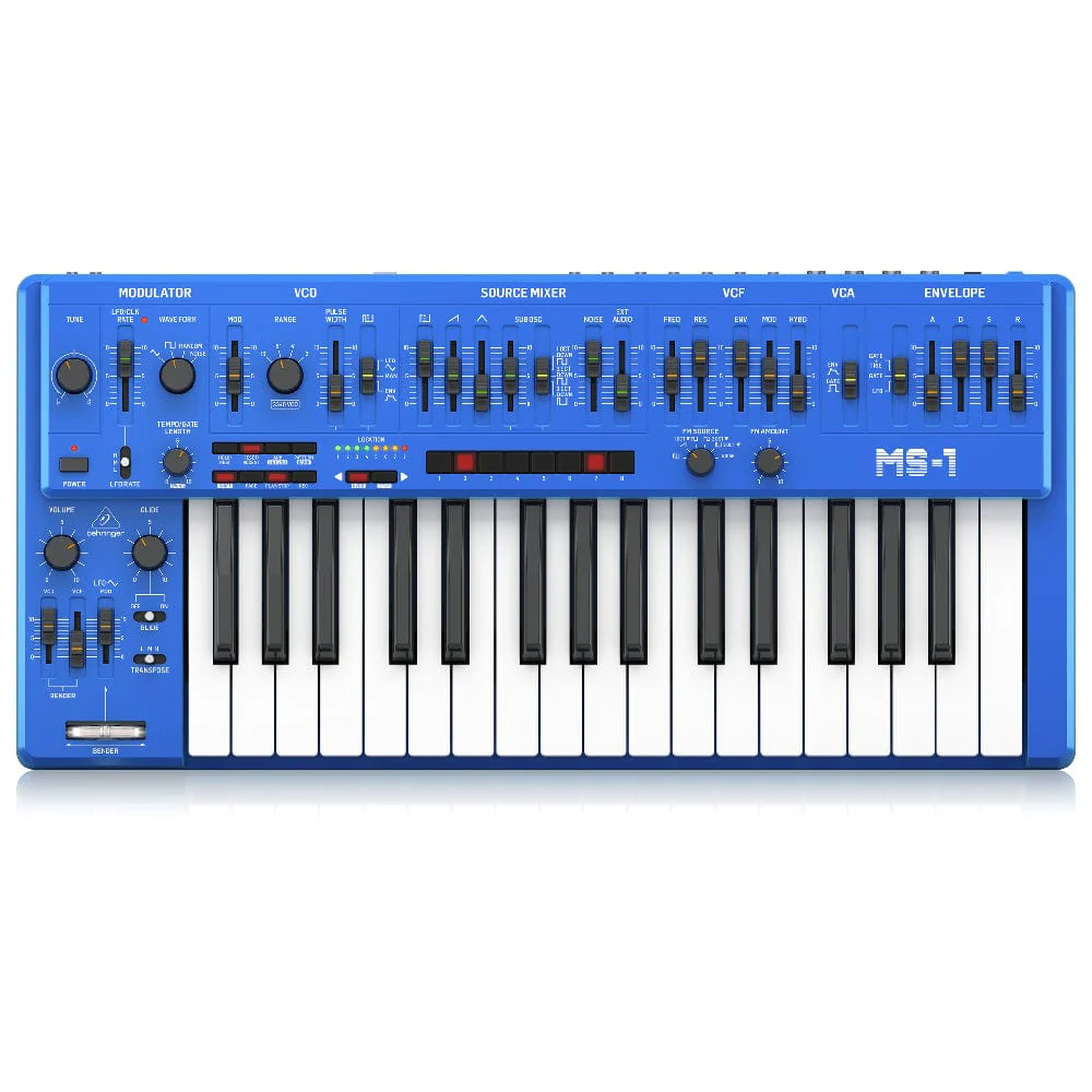 Behringer MS-1 Analog Synthesizer with Live Performance Kit - Image 5