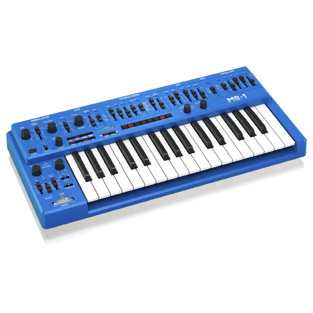 Behringer MS-1 Analog Synthesizer with Live Performance Kit - Image 8
