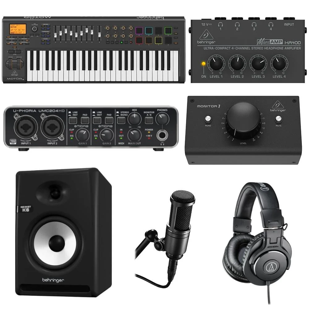 Behringer Music Production Starter 6 Bundle
