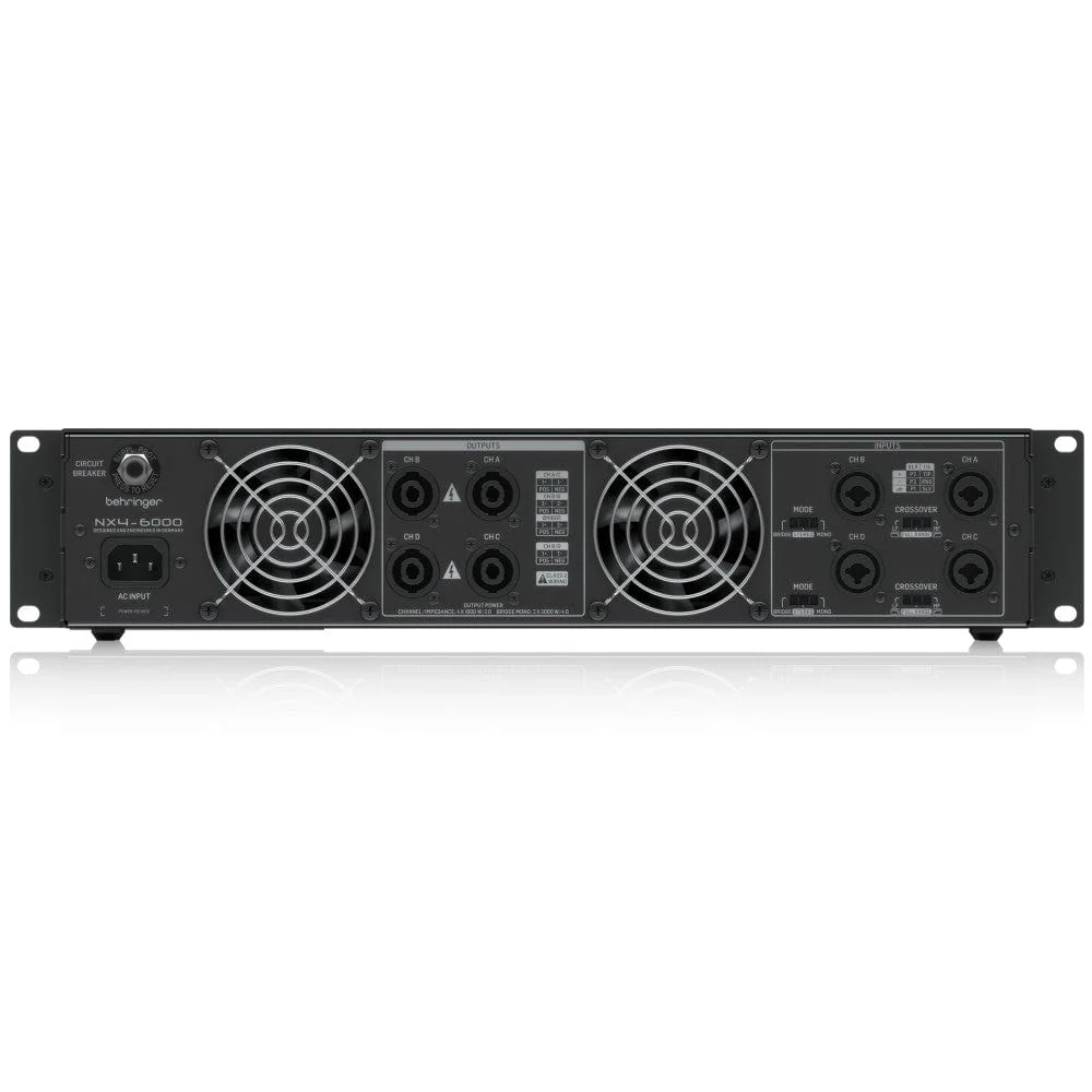 Behringer NX4-6000 Portable Power Amplifier - Image 4