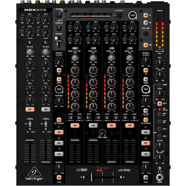 Behringer NOX606 Pro DJ Mixer, Premium 6-Channel