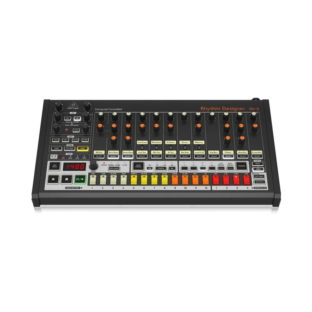 Behringer Rhythm Designer RD 8 Classic Analog Drum Sequencer - Image 3