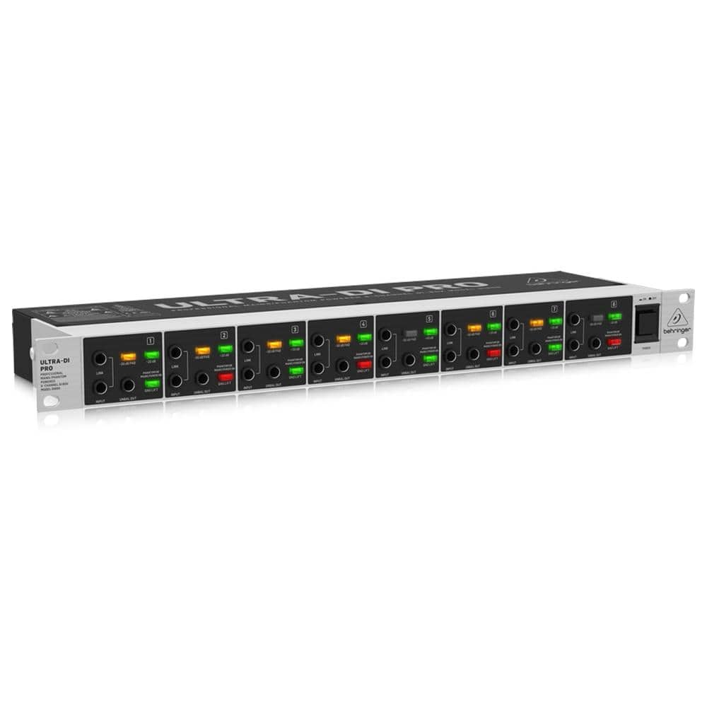 Behringer Ultra-DI Pro DI800 V2 Powered 8-Channel DI-Box