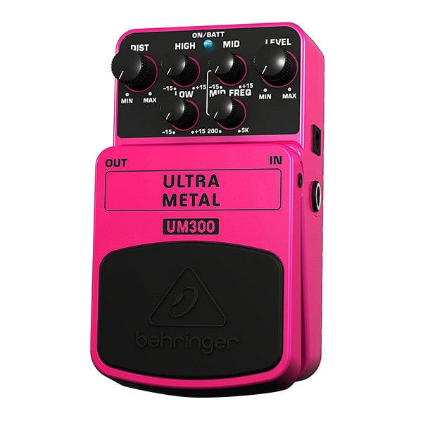 Behringer UM300 Ultra Metal Distortion Guitar Effects Pedal - Open Box - Image 3