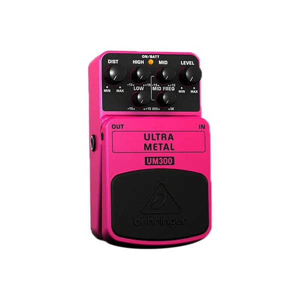 Behringer UM300 Ultra Metal Distortion Guitar Effects Pedal - Open Box - Image 4