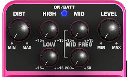 Behringer UM300 Ultra Metal Distortion Guitar Effects Pedal - Open Box - Image 6