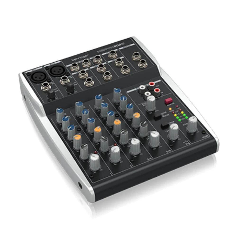 Behringer XENYX 802S Premium Analog 8-Input Mixer with USB Streaming Interface - Image 2