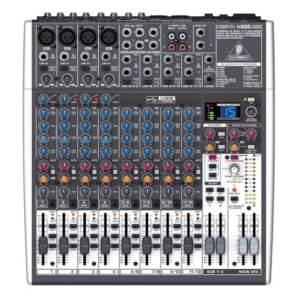 Behringer Xenyx X1622USB 16 Channel Mixer with USB Interface