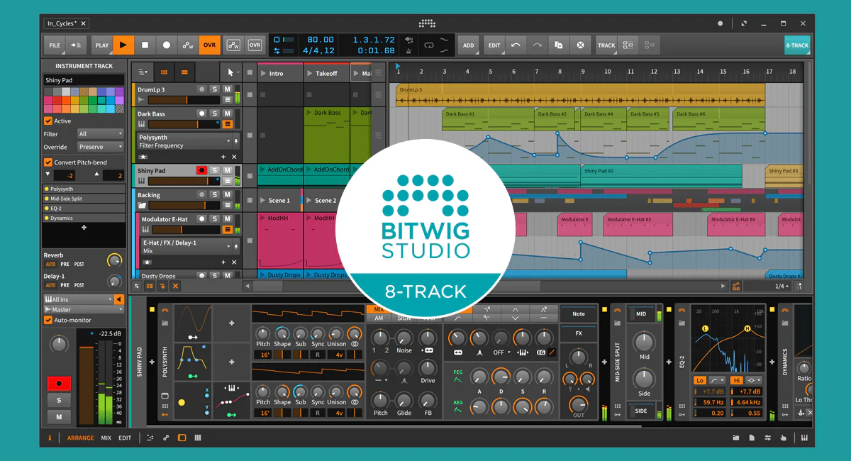 Bitwig 8 Track Recording Software - Image 2