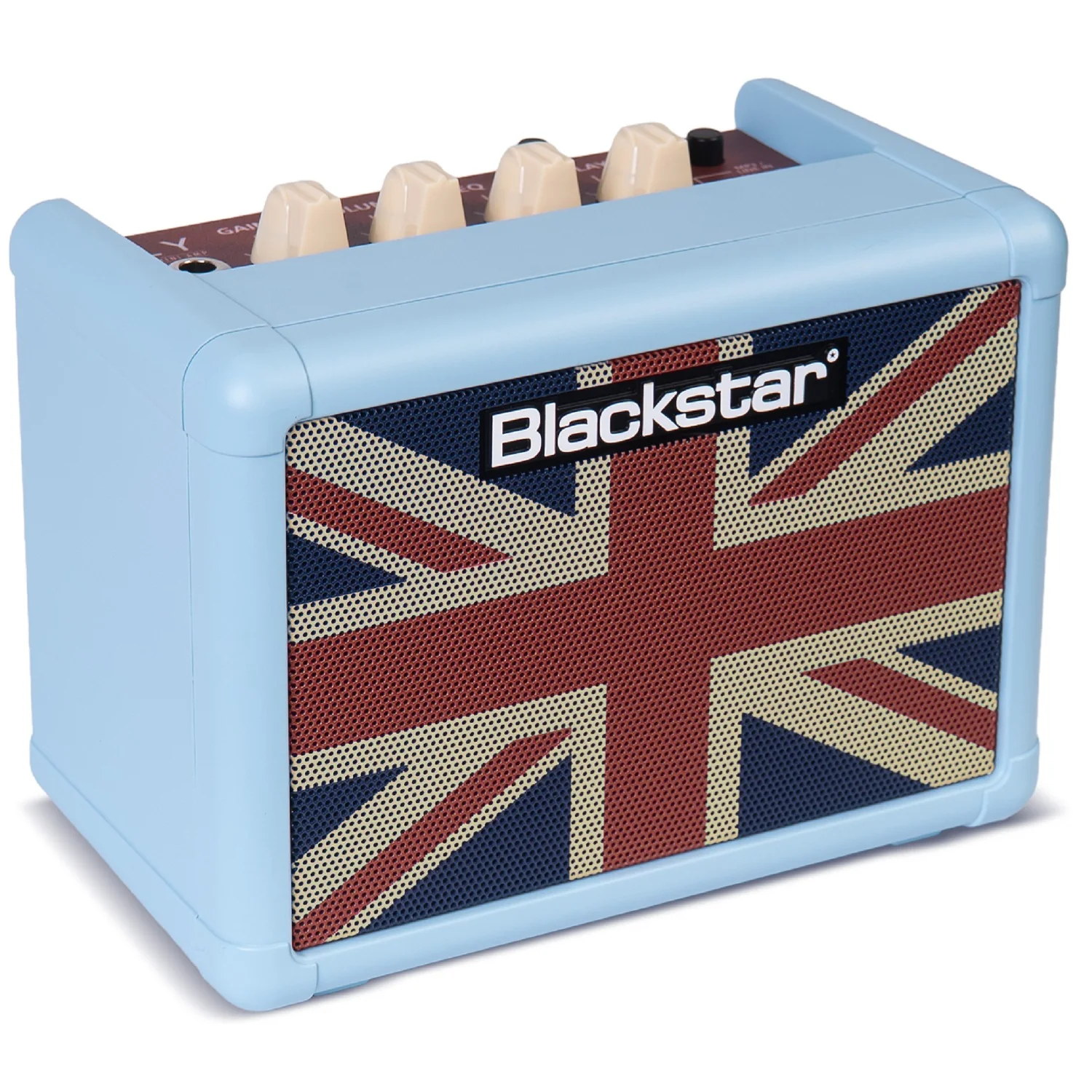 Blackstar Fly 3 Baby Blue Union Flag Special Guitar Combo Amplifiers - Image 2