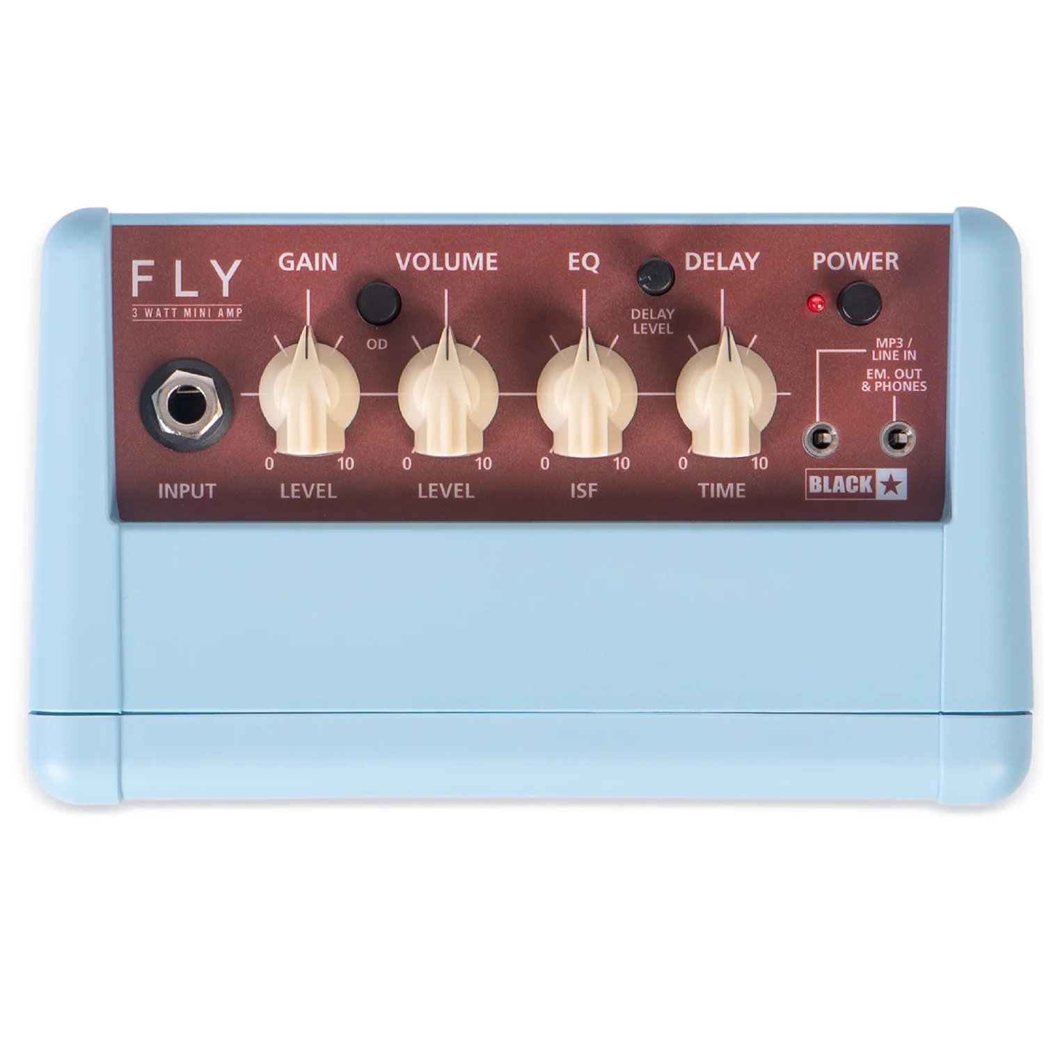 Blackstar Fly 3 Baby Blue Union Flag Special Guitar Combo Amplifiers - Image 5