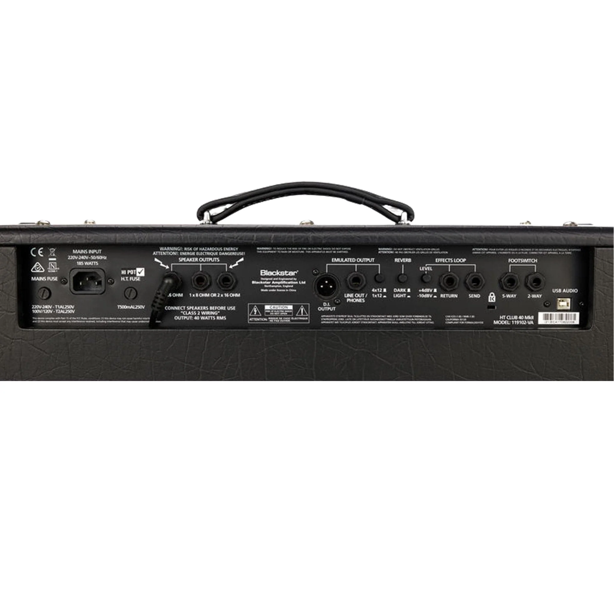 Blackstar HT40 CLUB MKII Tube Combo Guitar Amplifier - Image 10