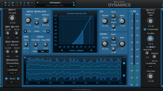 Blue Cat Dynamics Dynamics Processor – Professional Audio Software & Plugin - Image 4