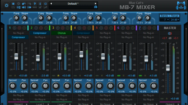 Blue Cat MB-7 Mixer Mixing Console – Professional Audio Software & Plugin - Image 6