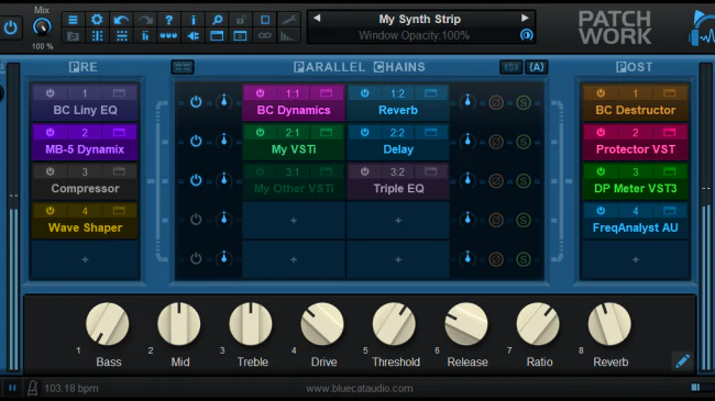 Blue Cat Patchwork Modular Effect – Professional Audio Software & Plugin - Image 7