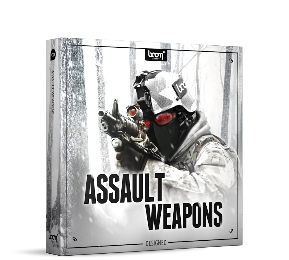 BOOM Assault Weapons Designed Gun Sound Effects – Professional Audio Software & Plugin