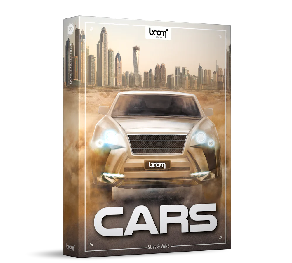 Boom Cars SUVs & Vans Sound Effects Library – Professional Audio Software & Plugin - Image 2