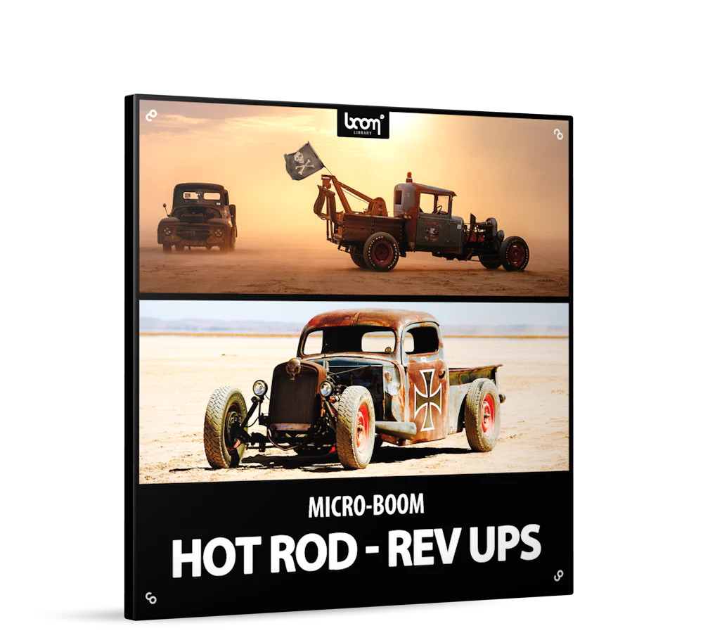 Boom Hot Rod Rev Ups: Powerful Engine Sounds – Professional Audio Software & Plugin - Image 2