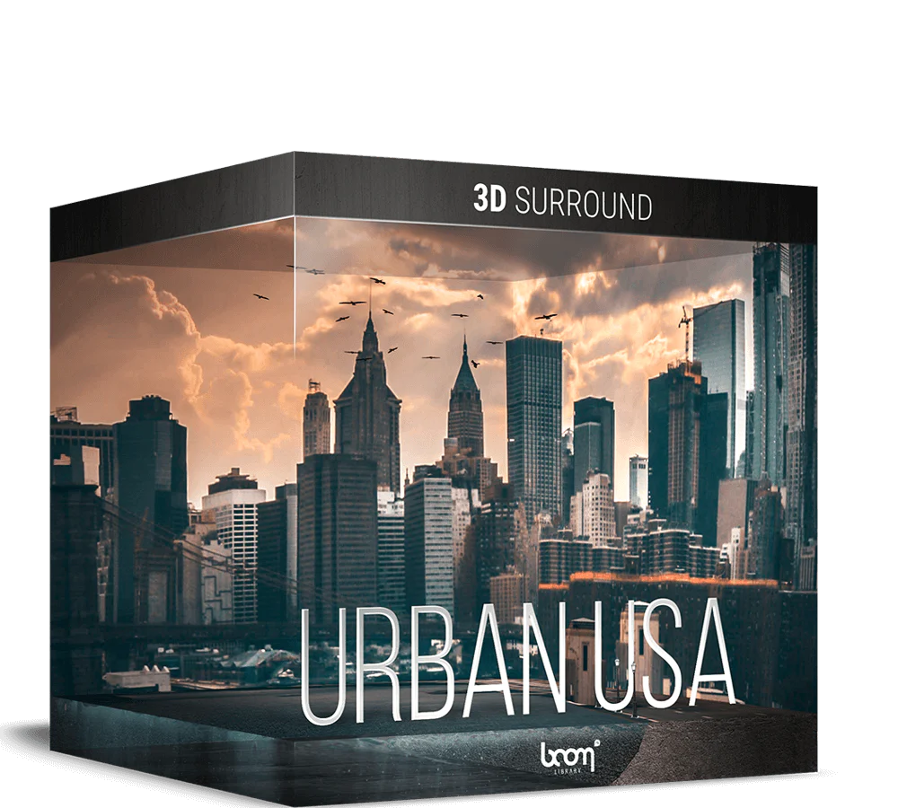 Boom Urban USA 3D Surround Sound Effects – Professional Audio Software & Plugin - Image 2