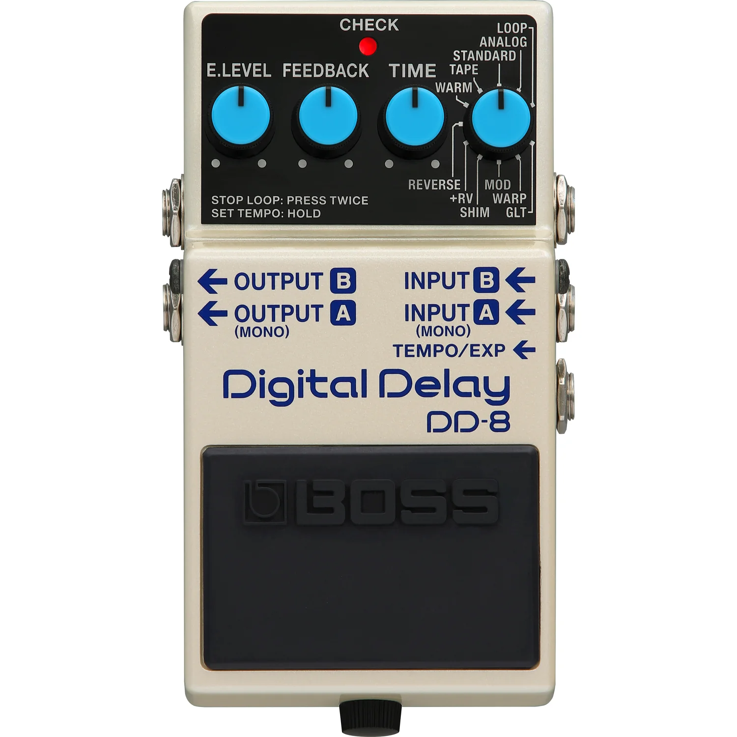 Boss DD-8 Digital Delay Pedal for Electric Guitars