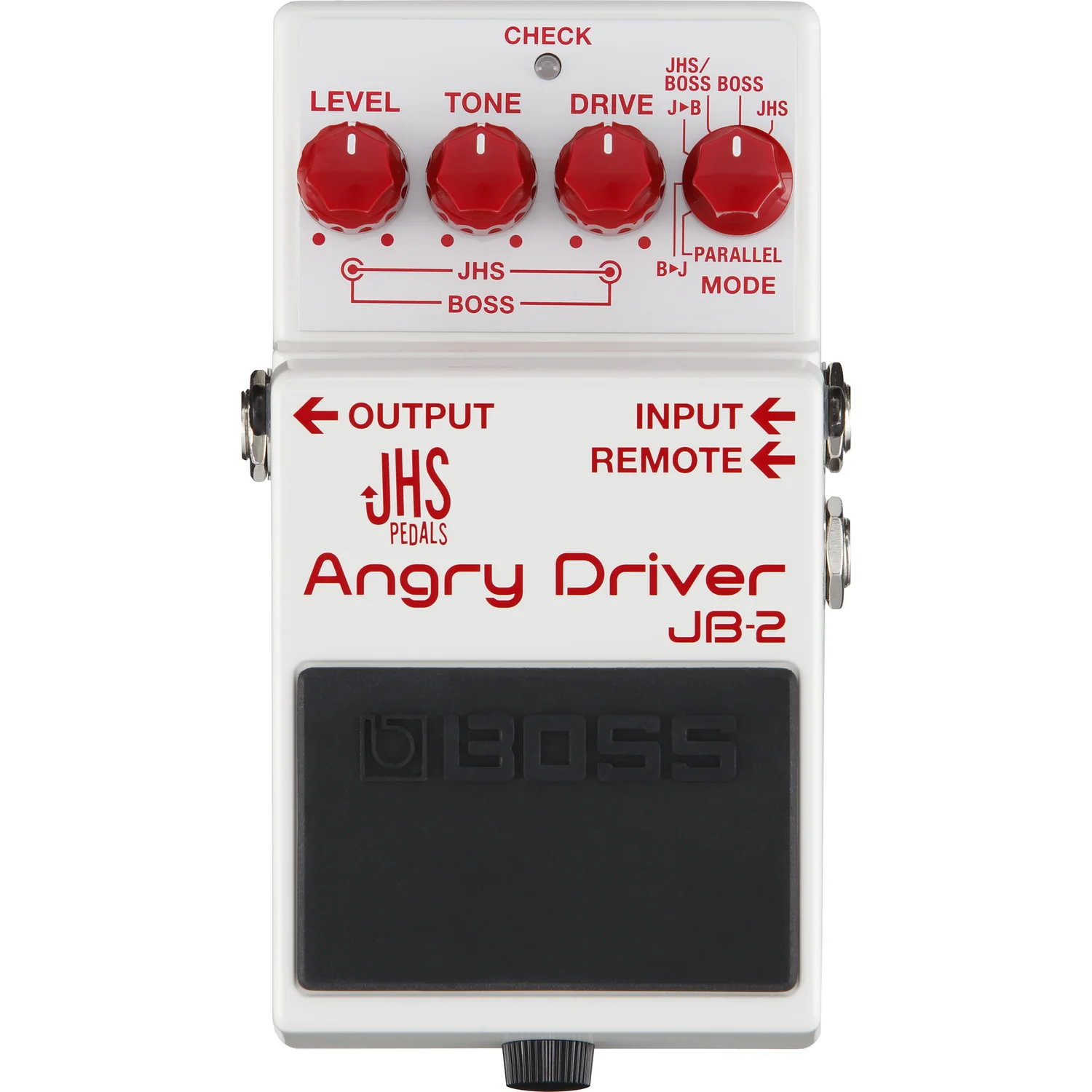 Boss JB-2 Angry Driver Overdrive Guitar Effects Pedal