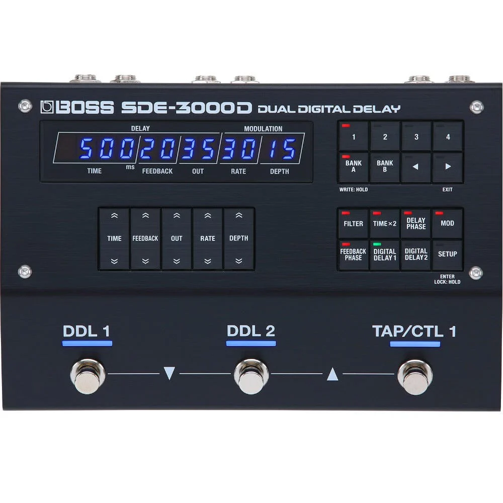 Boss SDE-3000D Dual Digital Delay Pedal