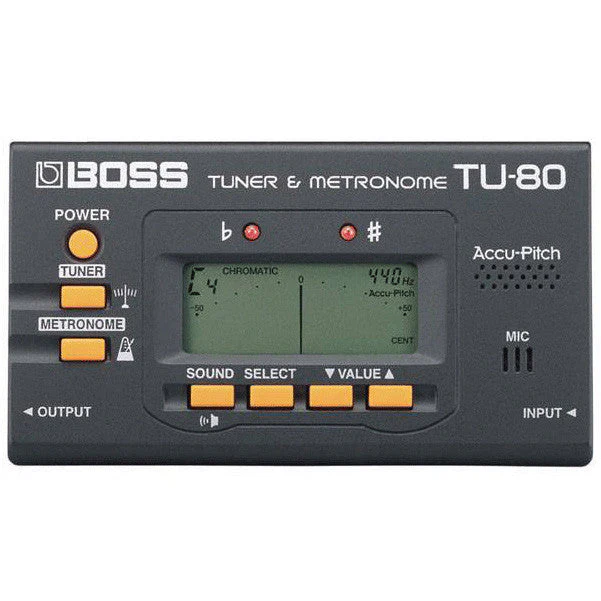 Boss TU80C Chromatic Electronic Guitar Tuner
