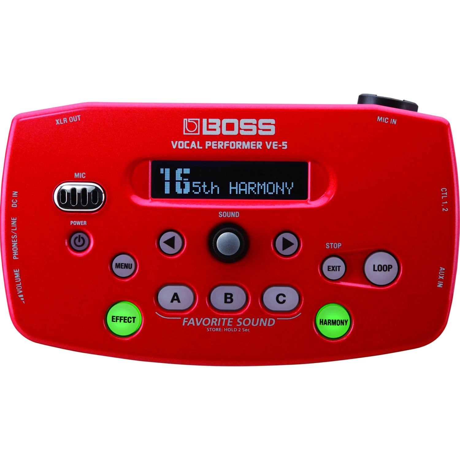 Boss VE-5 Vocal Performer Effects Processor