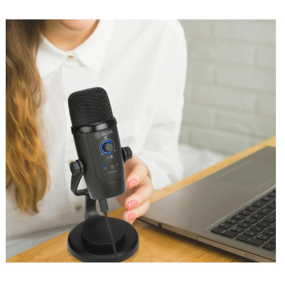 Boya BY-PM500 USB Microphone - Black - Image 4
