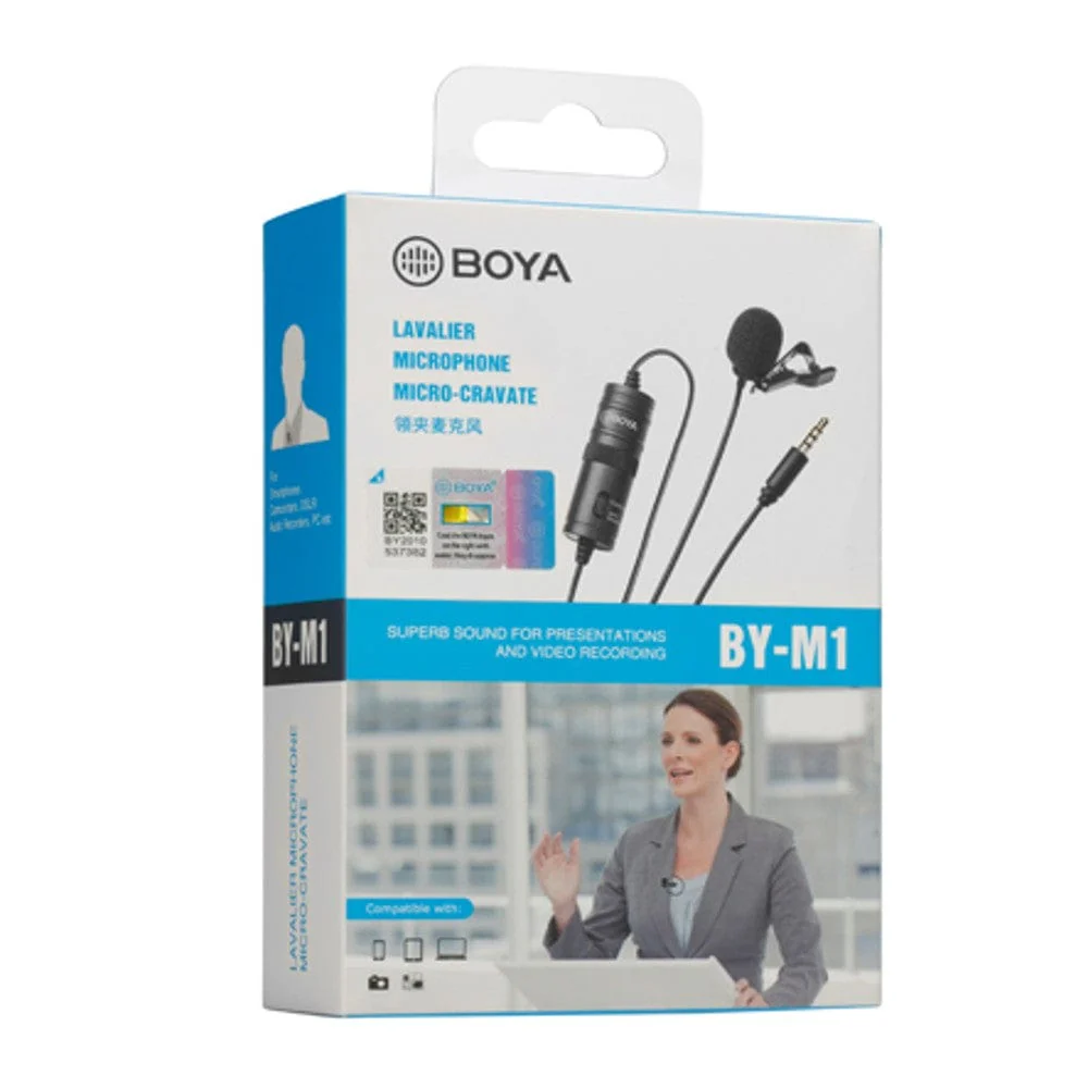 Boya BYM1 Omnidirectional Level Condenser Microphone - Black - Image 5
