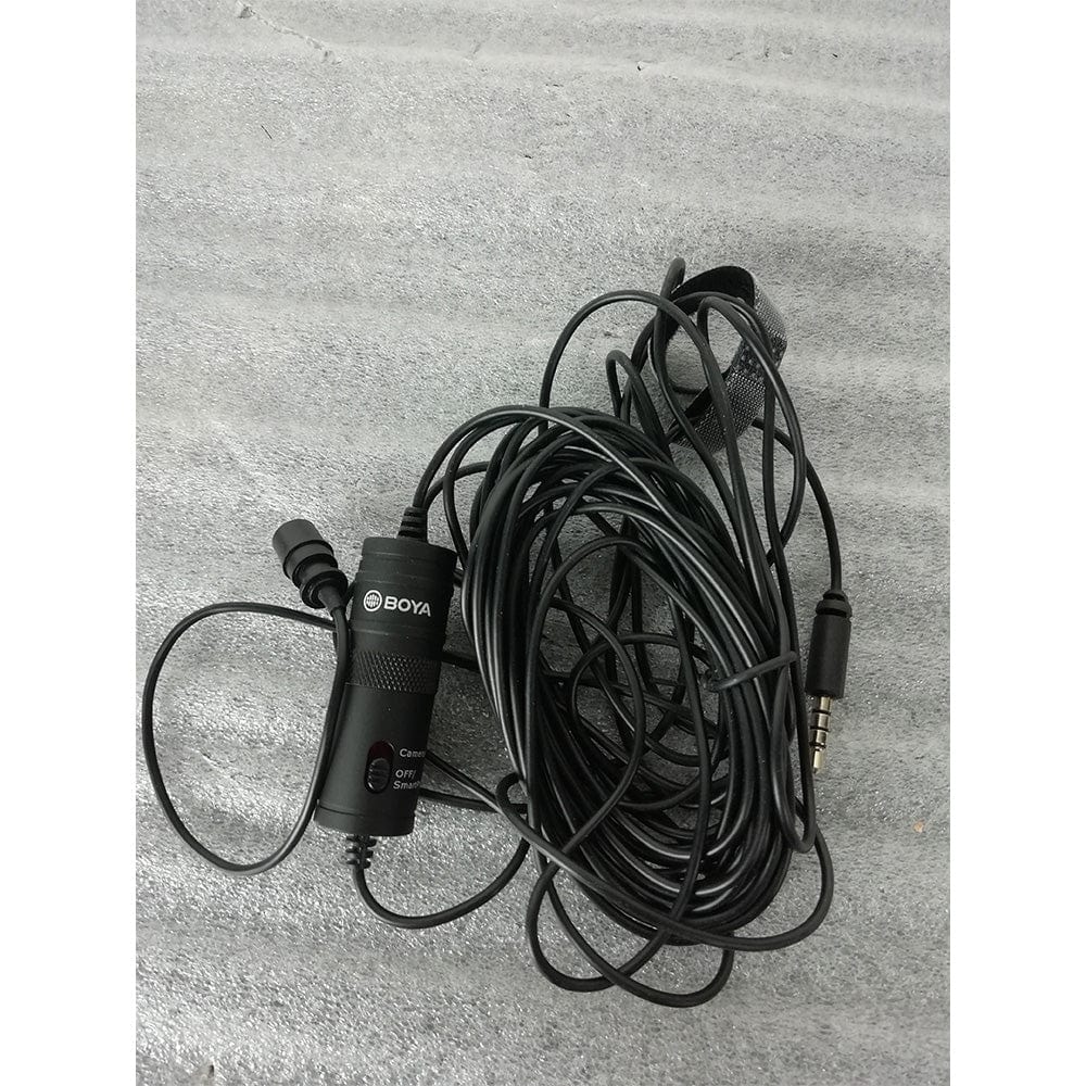 Boya BYM1 Omnidirectional Level Condenser Microphone - Black - Open Box B Stock