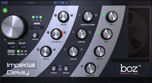 Boz Imperial Delay Delay Effect – Professional Audio Software & Plugin