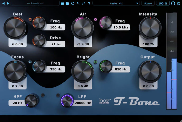 Boz T-Bone 2 Transient Shaper – Professional Audio Software & Plugin