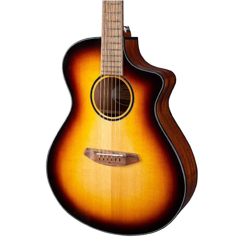 Breedlove Discovery S Concerto Edgeburst CE European Spruce Electro Acoustic Guitar - Image 3