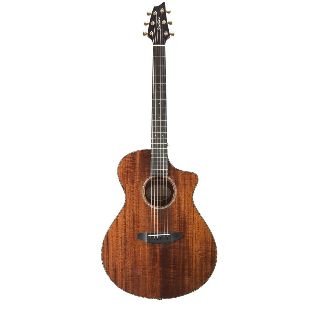Breedlove Pursuit Exotic Concert 6-String Electro Acoustic Guitar - Koa