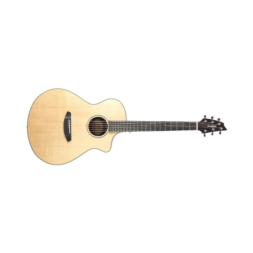 Breedlove Pursuit Exotic Concert CE 6-String Electro Acoustic Guitar With Bag - Natural