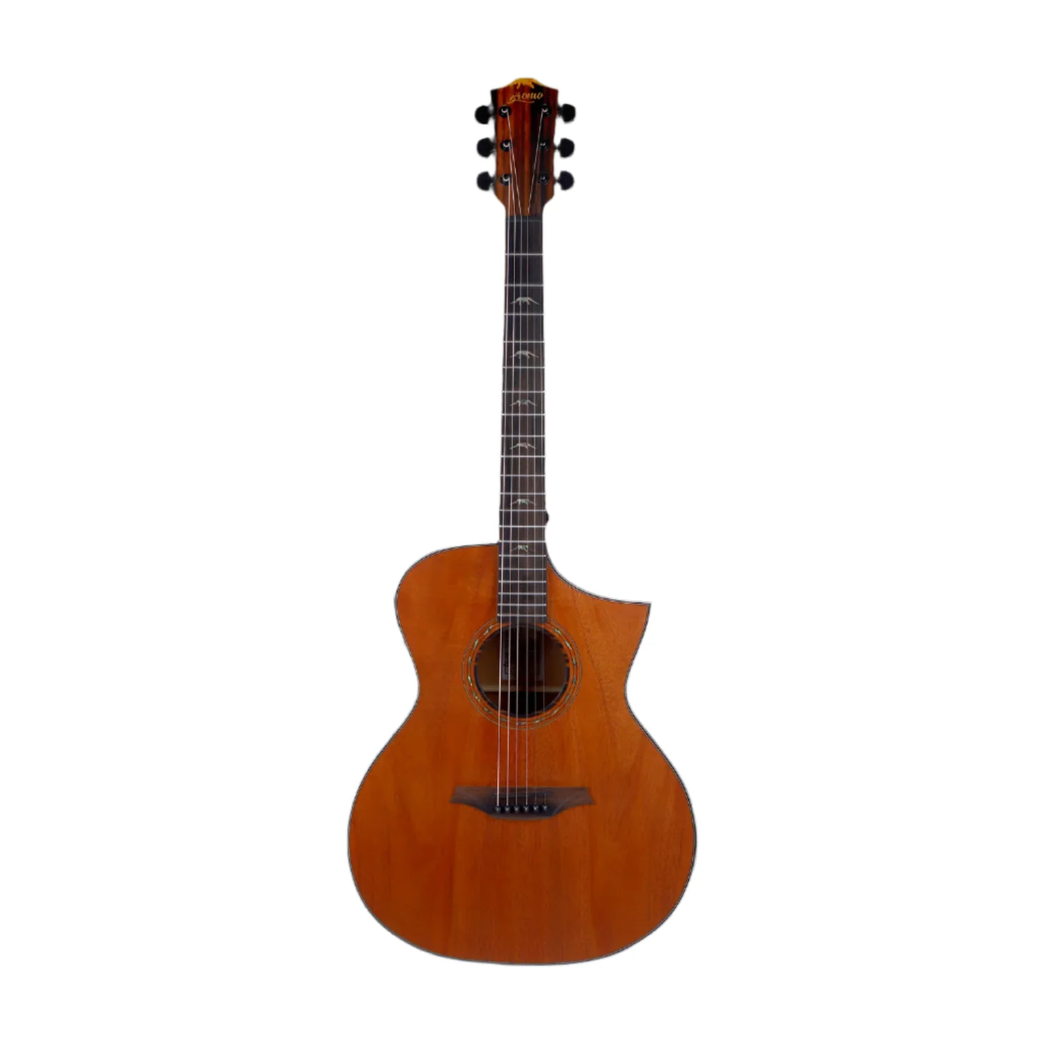 Bromo BAT4MCE Tahoma Series Solid Top 6 String Electro Acoustic Guitar - Open Box