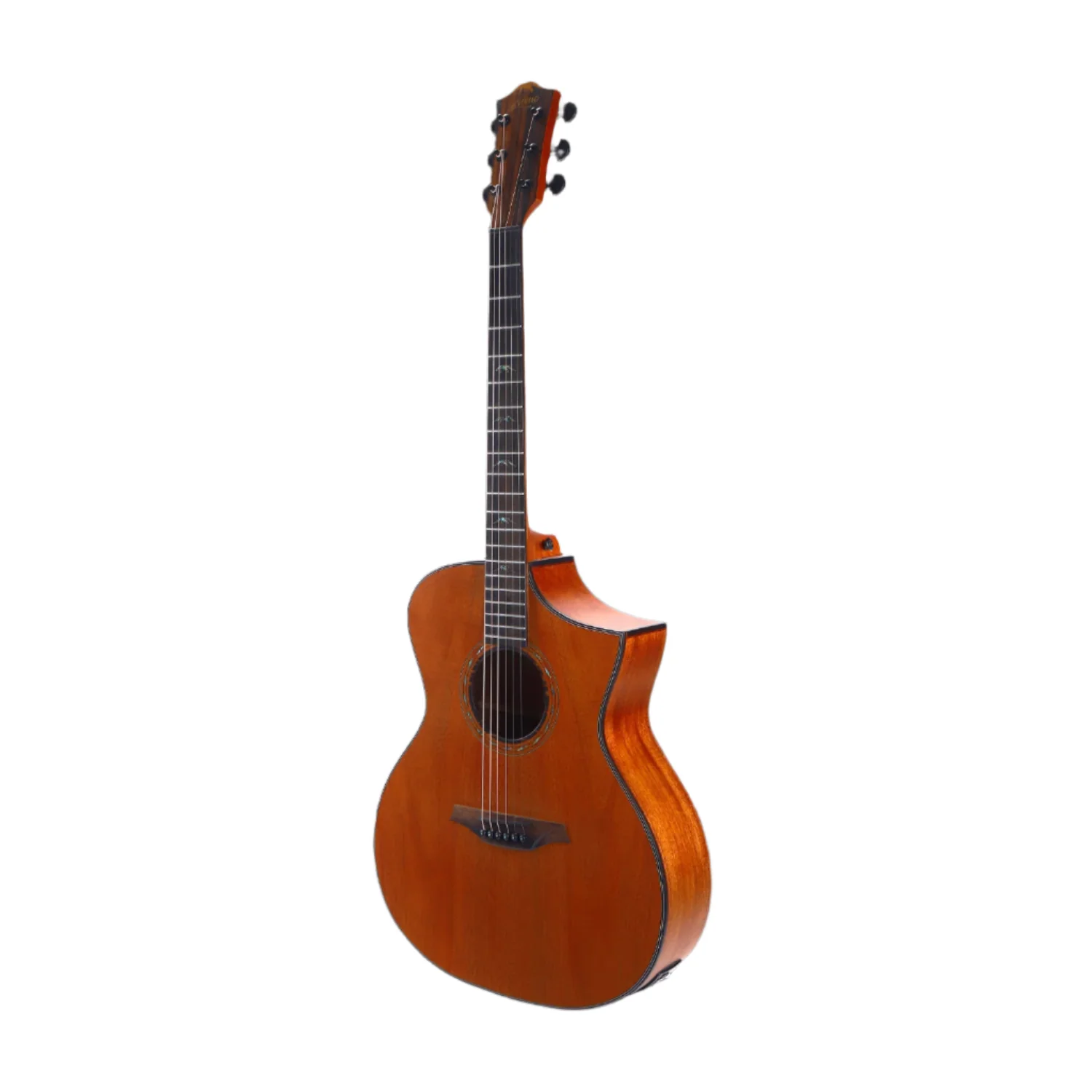 Bromo BAT4MCE Tahoma Series Solid Top 6 String Electro Acoustic Guitar - Open Box - Image 2