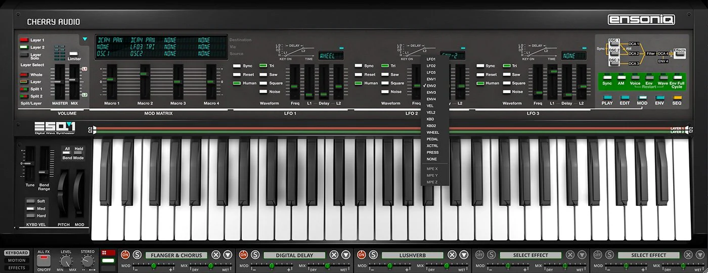Cherry Audio Ensoniq ESQ-1 - Image 3
