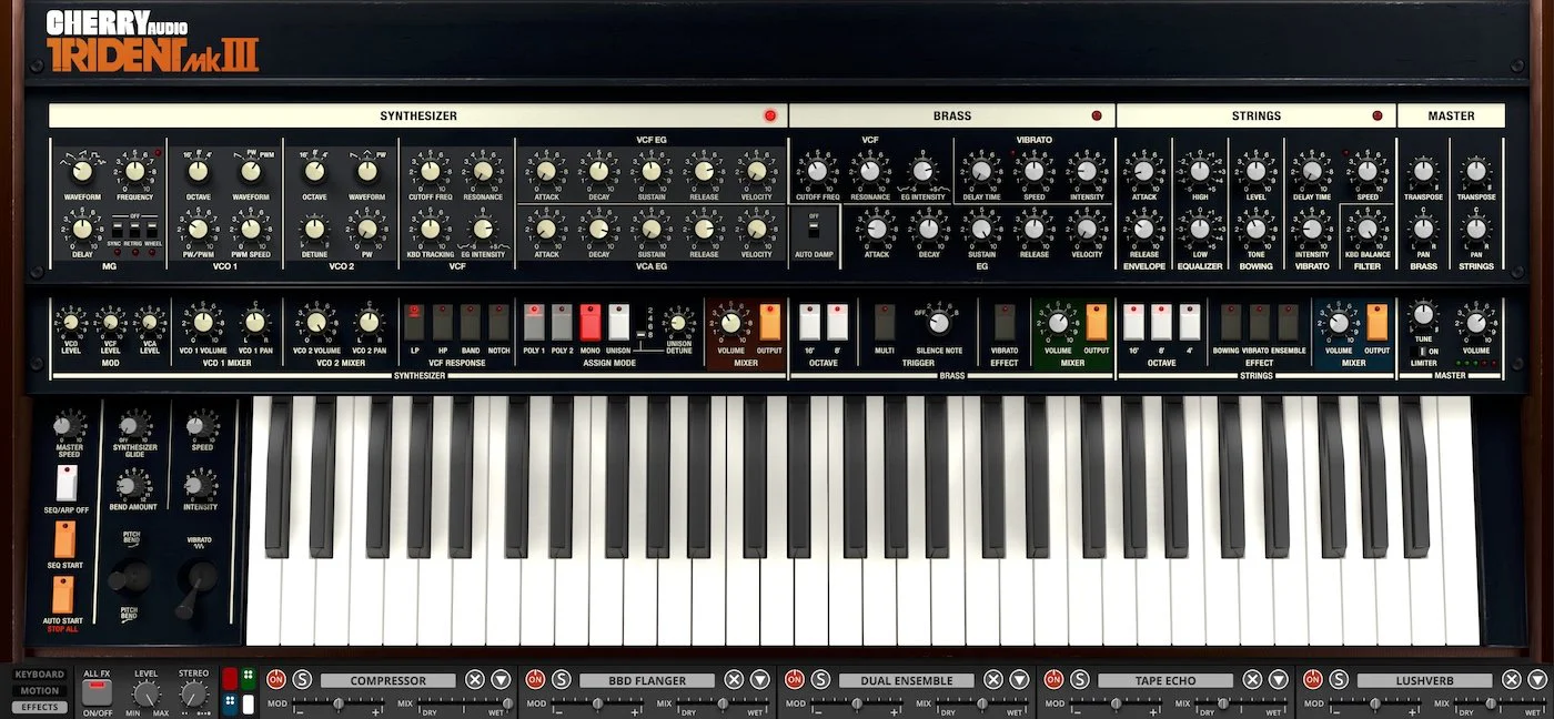 Cherry Audio Trident Synthesizer