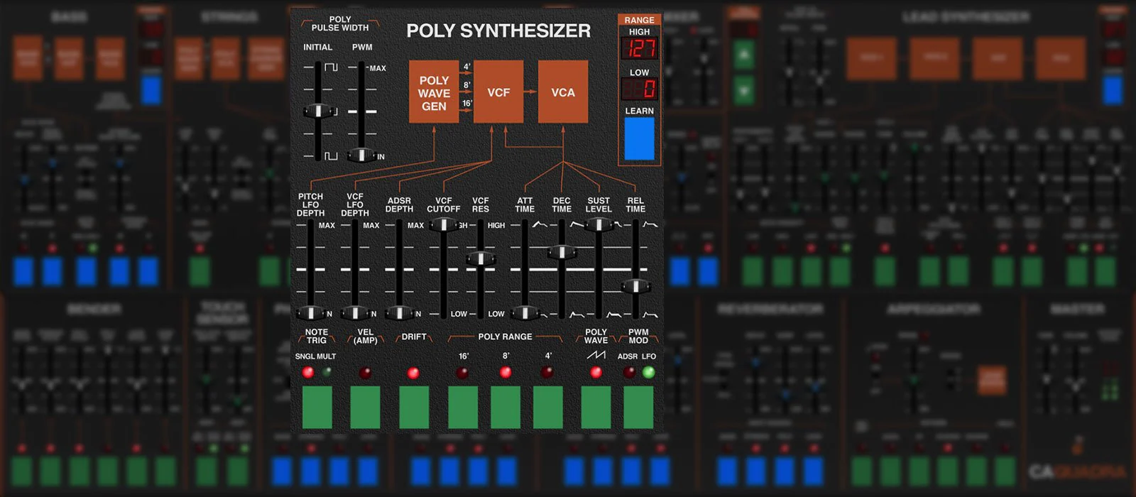 Cherry Audio Quadra Synthesizer – Professional Audio Software & Plugin - Image 6