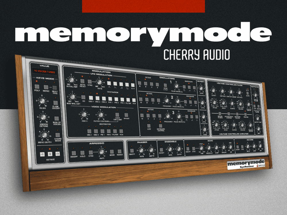 Cherry Audio Memorymode Synthesizer – Professional Audio Software & Plugin - Image 2