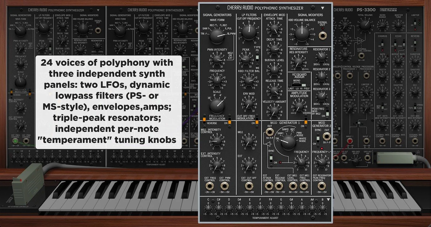 Cherry Audio PS-3300 Synthesizer – Professional Audio Software & Plugin - Image 6
