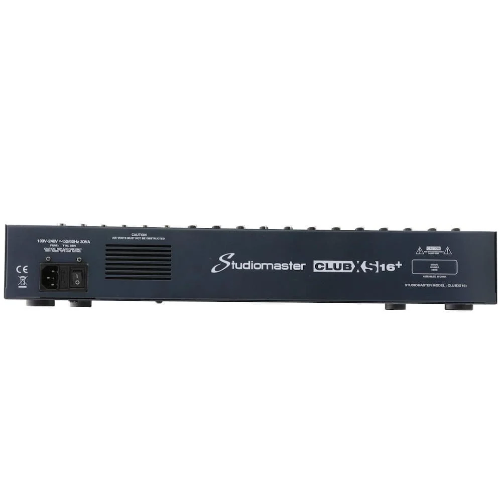 Carlsbro Club XS 16+ 16 Input Channel Analog Mixer - Image 4