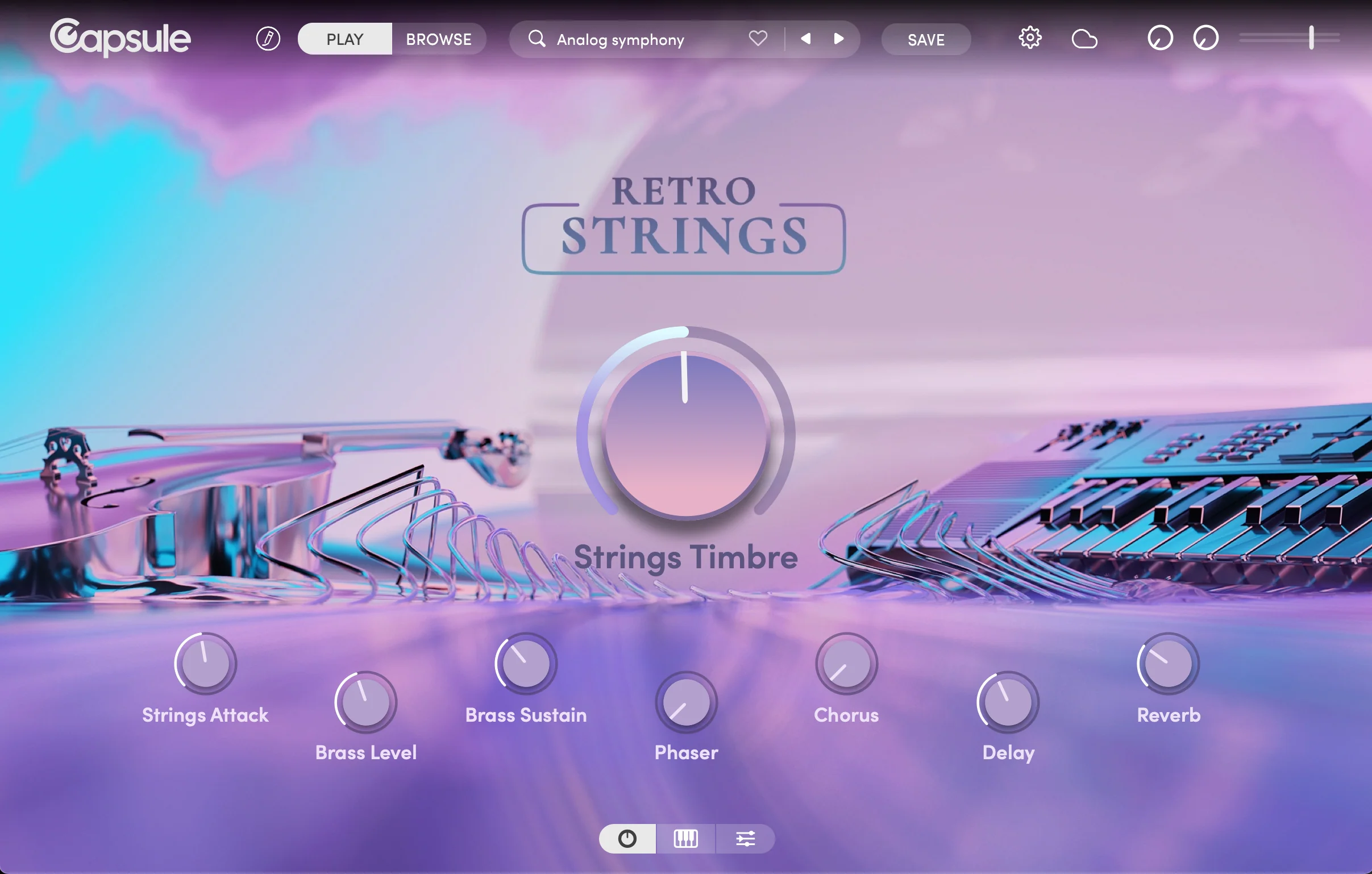 Capsule Retro Strings: Vintage Strings – Professional Audio Software & Plugin