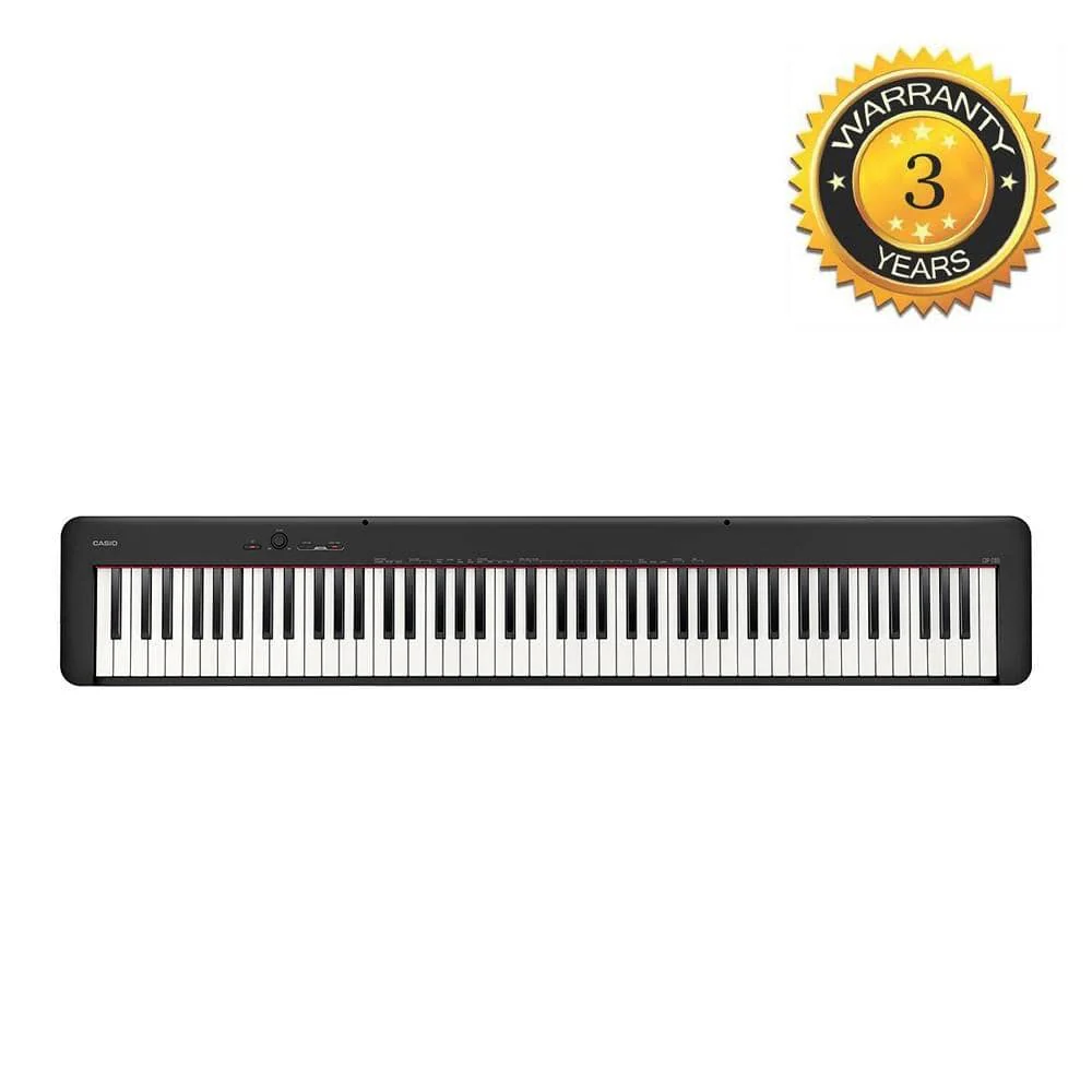 Casio CDP-S100 Lightweight 88 Key Digital Piano - Black - Image 2