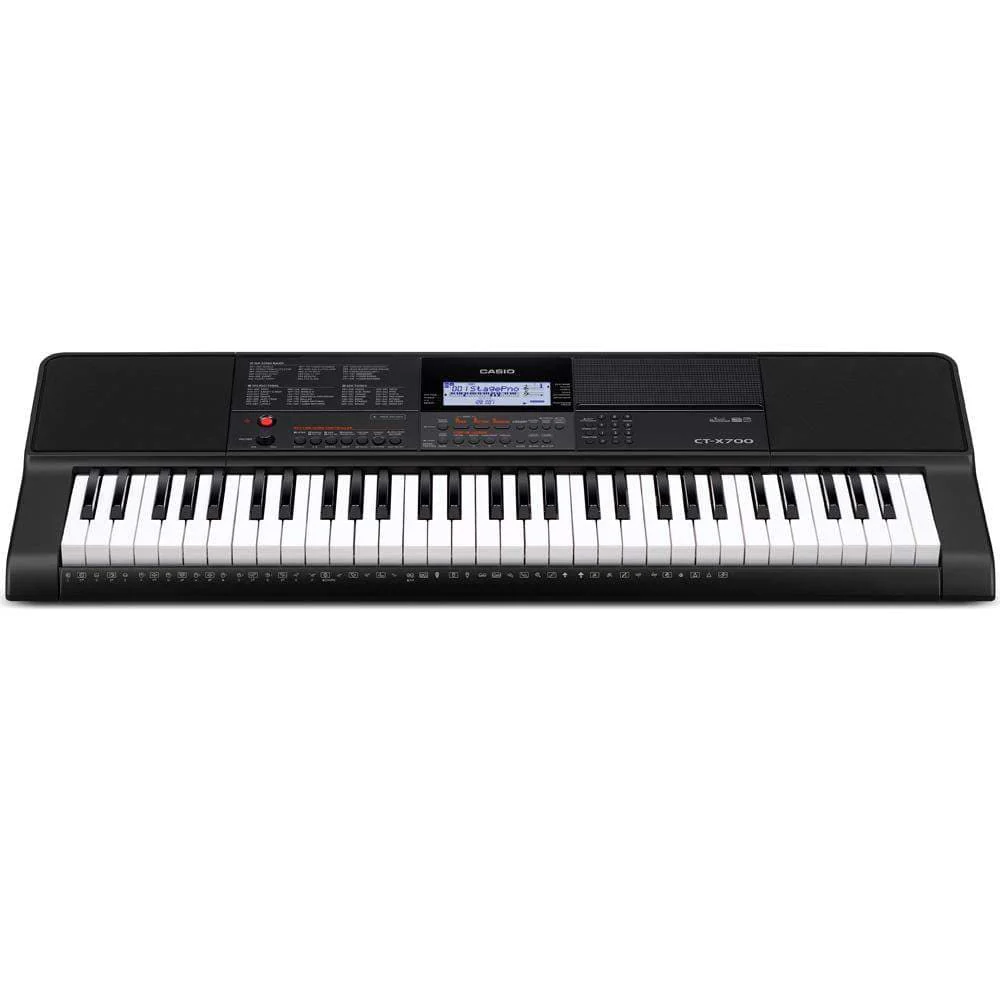 Casio CT-X700 61-Key Portable Keyboard With Adapter - Image 3