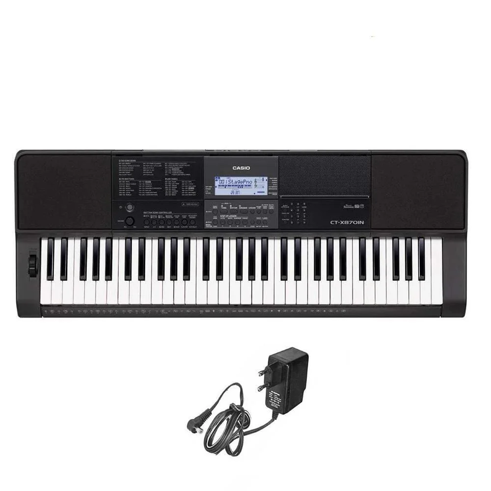 CAS-CTX870IN Portable Keyboard With Adapter - Image 10